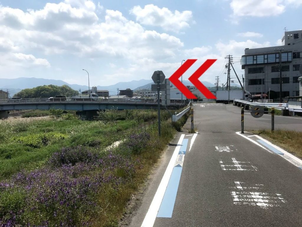重信川サイクリングコース