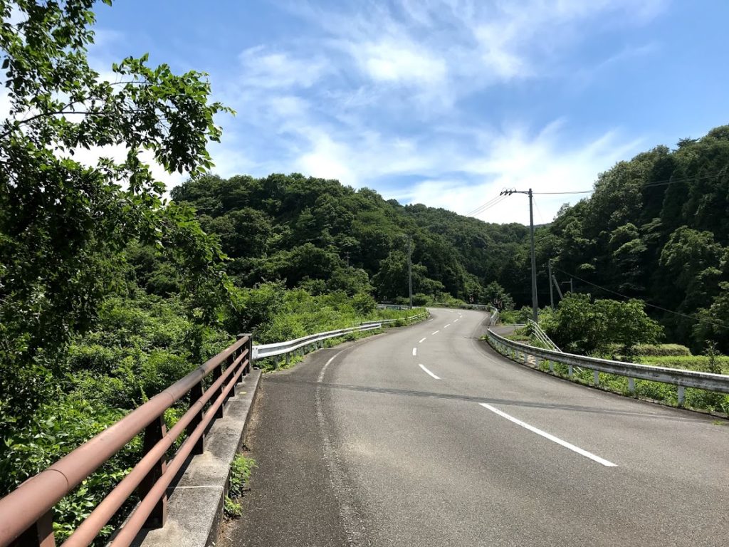 笹ヶ峠のヒルクライムコース